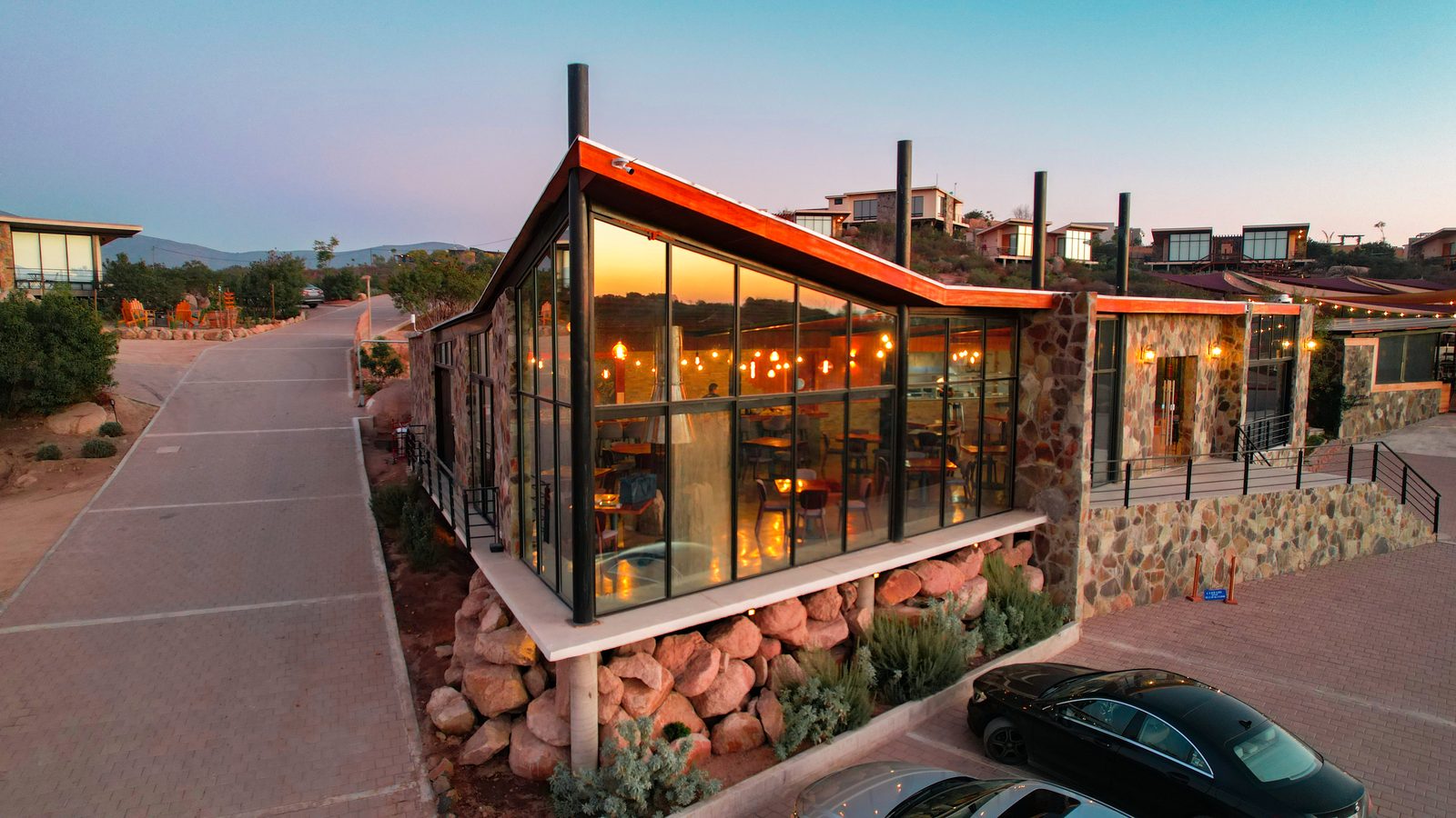 El hotel en el corazón del Valle
